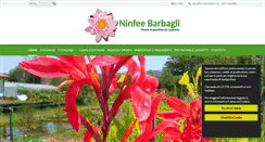 Desktop Screenshot of ninfeebarbagli.com